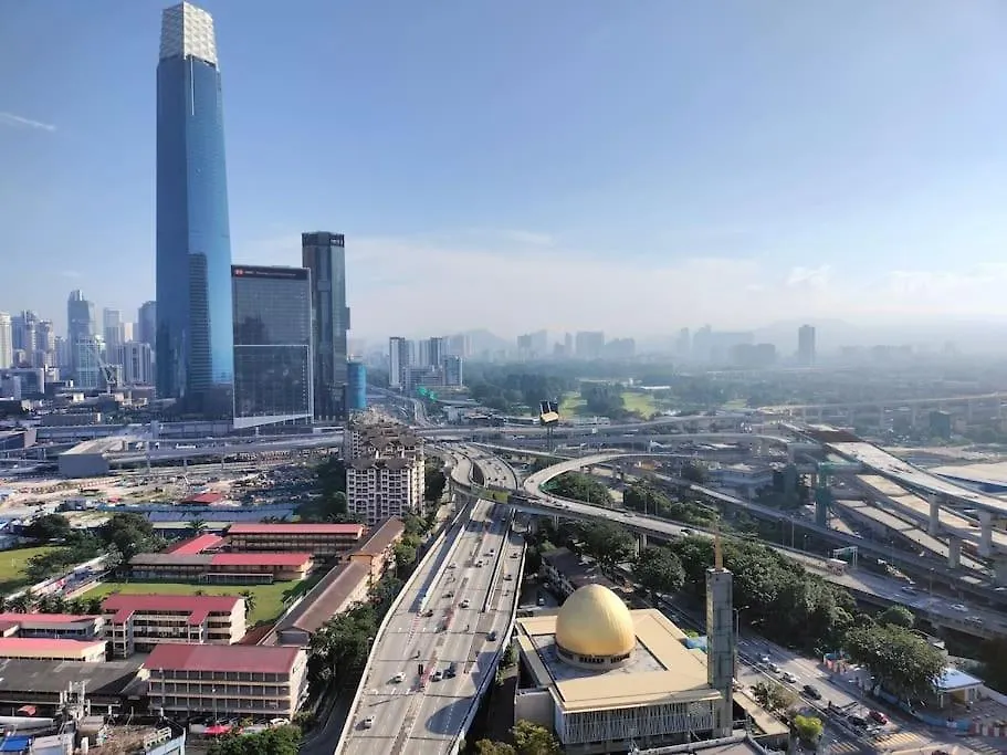 Modern City Haven Premium Amenities 2 Rooms 3 Beds Kuala Lumpur 0*,