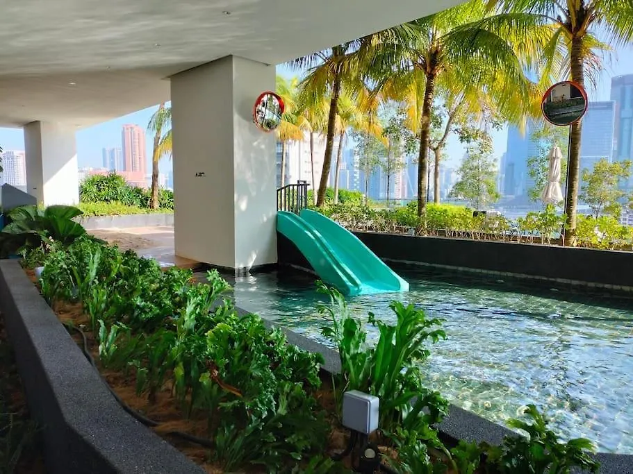 Modern City Haven Premium Amenities 2 Rooms 3 Beds Kuala Lumpur 0*,