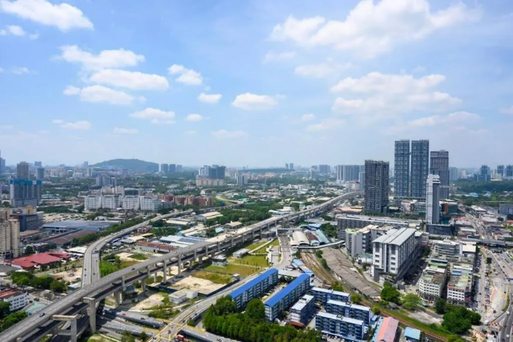 Modern City Haven Premium Amenities 2 Rooms 3 Beds Kuala Lumpur 0*,