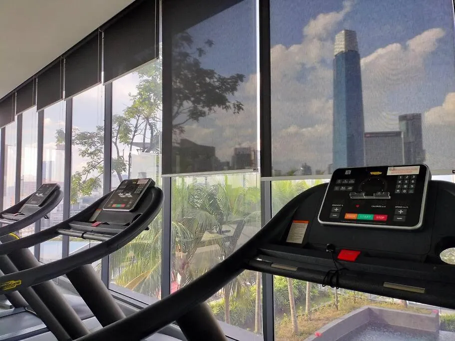 Modern City Haven Premium Amenities 2 Rooms 3 Beds Kuala Lumpur Apartment